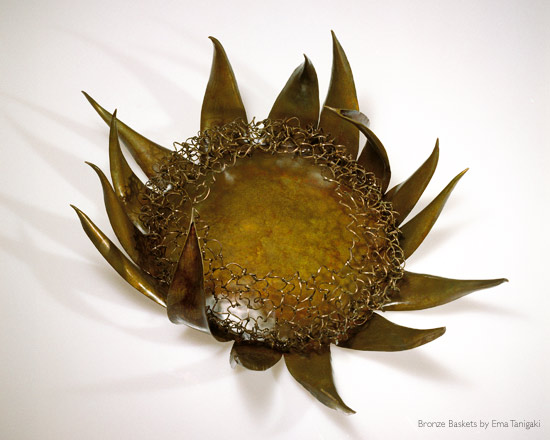 Tequilla Blossom Agave Form Bronze by Ema Tanigaki